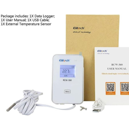 THE WIFI Temperature & humidity data logger with single probe  Rcw -360