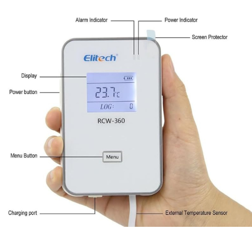 the wifi temperature & humidity data logger with single probe rcw 360