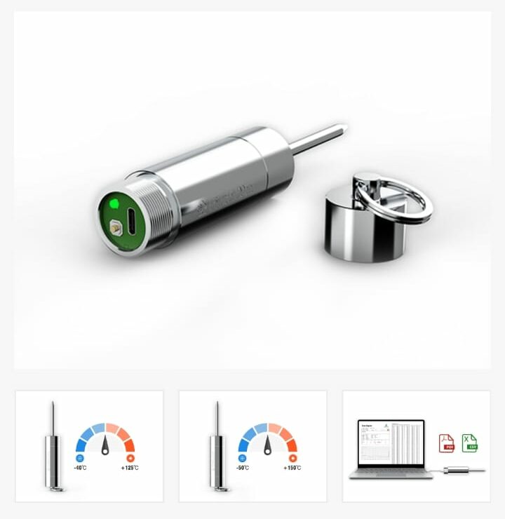 Rugged Temperature Data Logger – Iron Tag 200