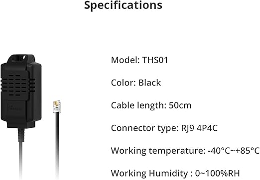 SONOFF THS01 Temperature and Humidity Sensor RJ9 4P4C